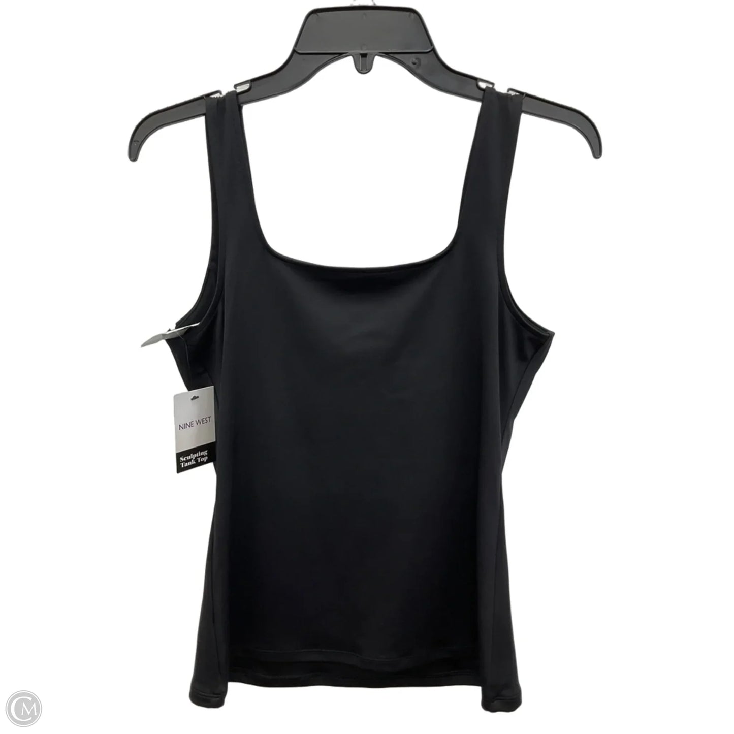 Top Sleeveless By Nine West In Black, Size: L