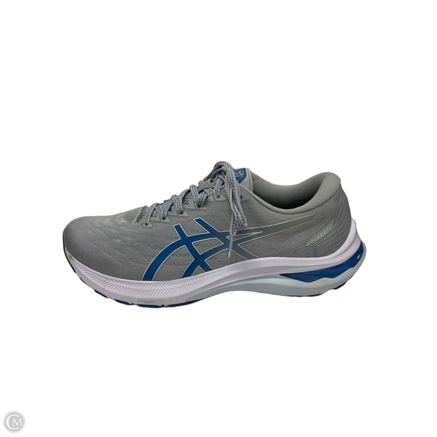 Shoes Athletic By Asics In Blue & Grey, Size: 11