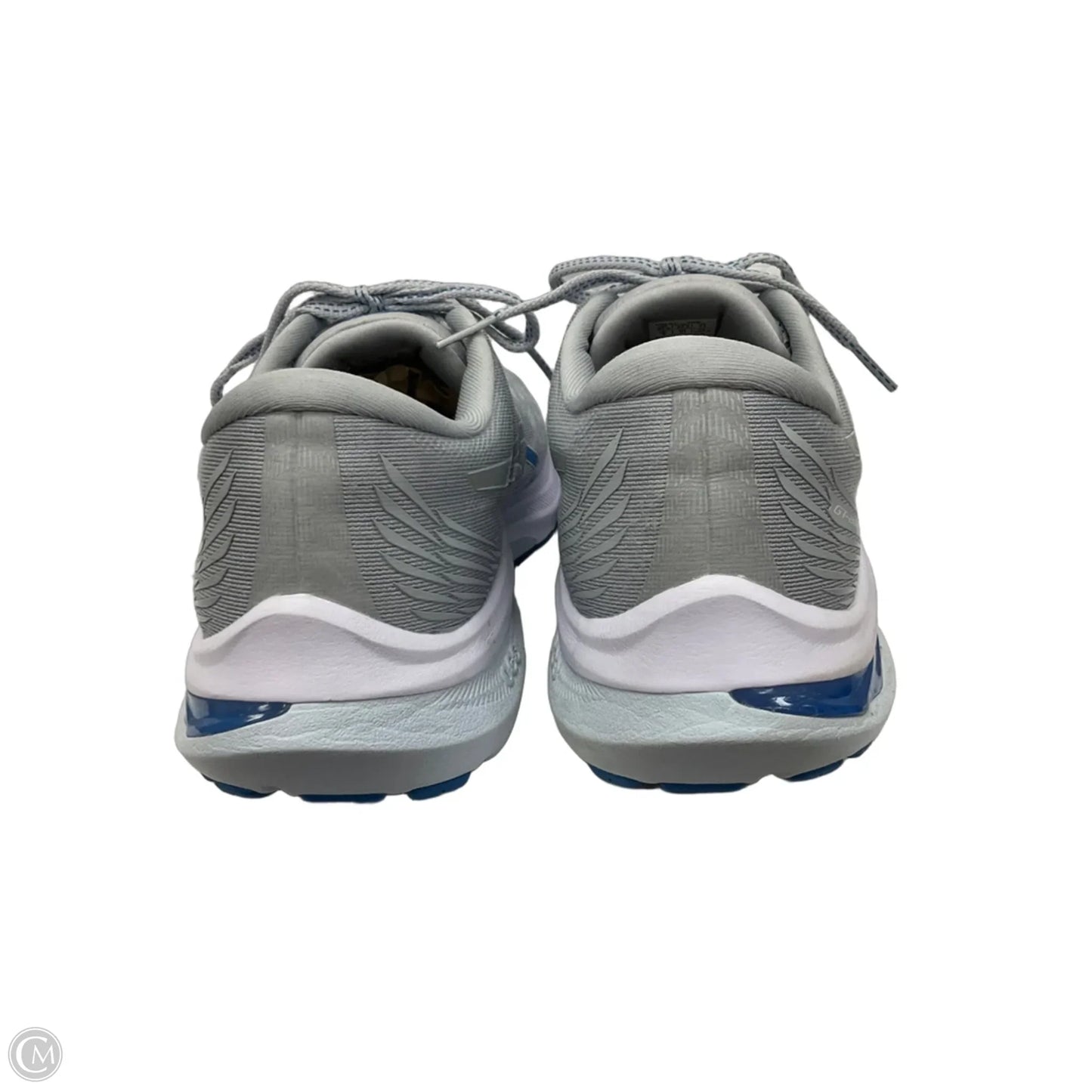Shoes Athletic By Asics In Blue & Grey, Size: 11