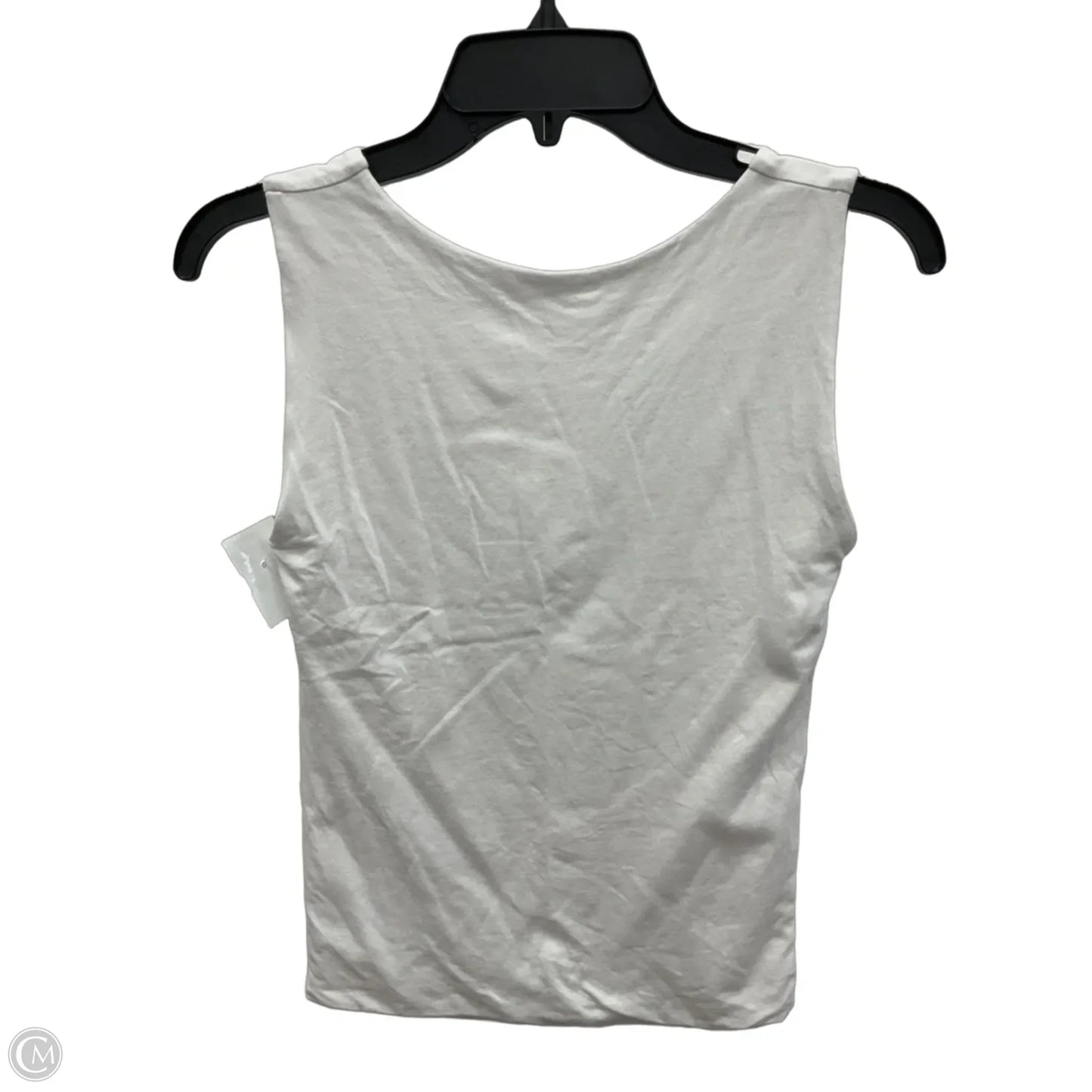 Top Sleeveless By Loft In White, Size: S