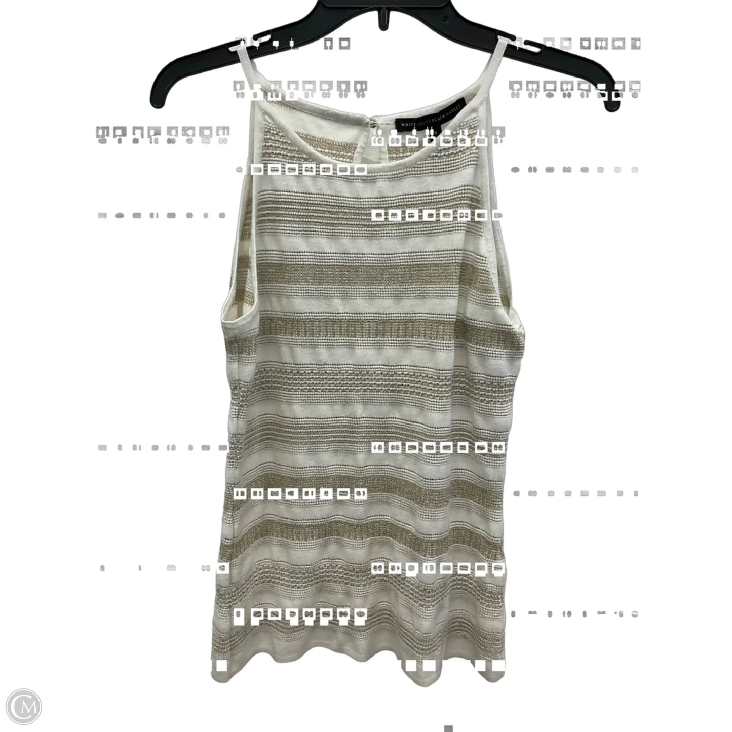 Top Sleeveless By White House Black Market In Gold, Size: S
