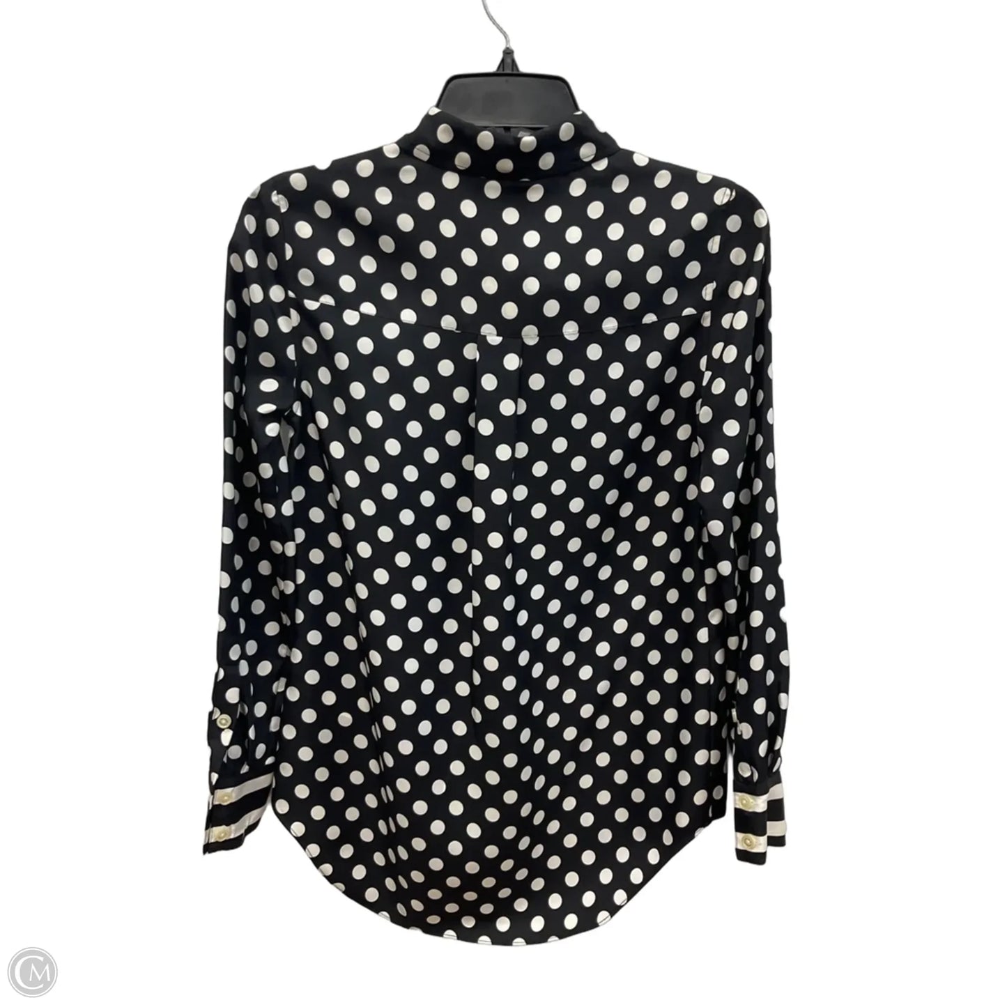 Blouse Designer By Kate Spade In Polkadot Pattern, Size: Xxs