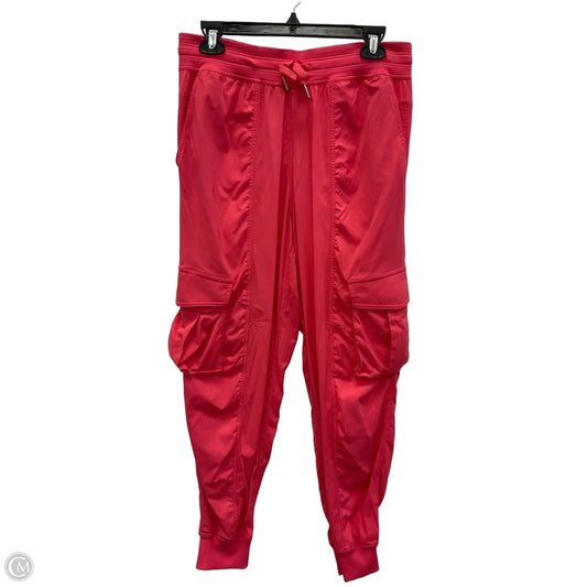 Athletic Pants By Lululemon In Pink, Size: M