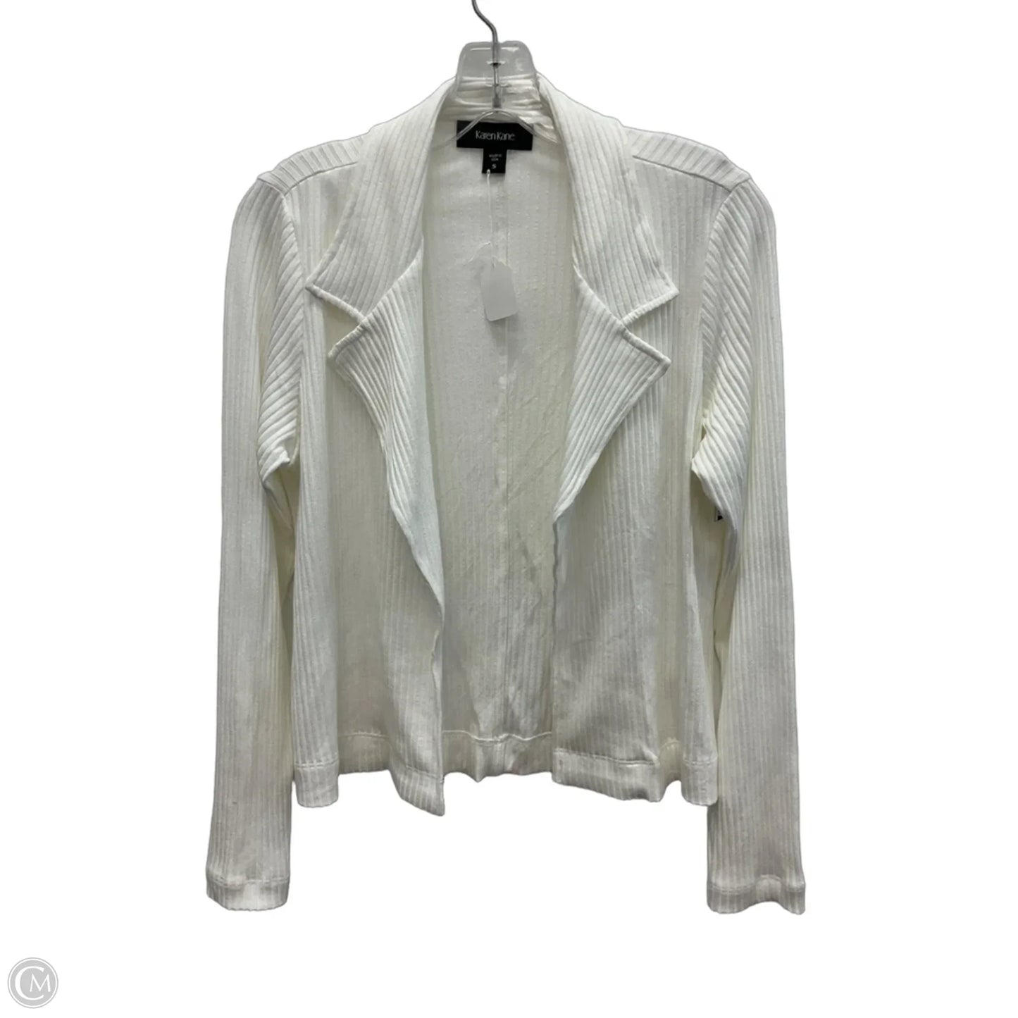 Cardigan By Karen Kane In White, Size: S