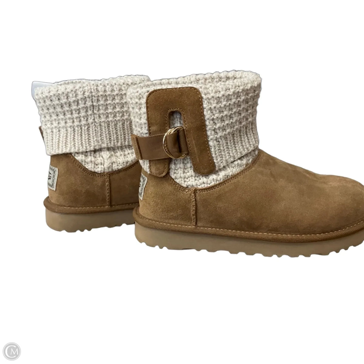 Boots Designer By Ugg In Beige, Size: 7