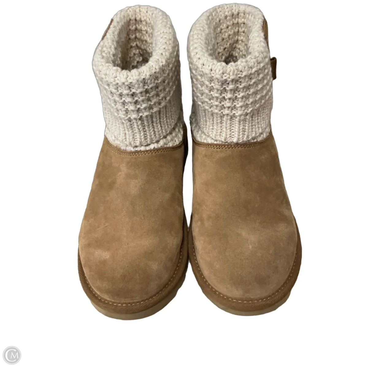 Boots Designer By Ugg In Beige, Size: 7