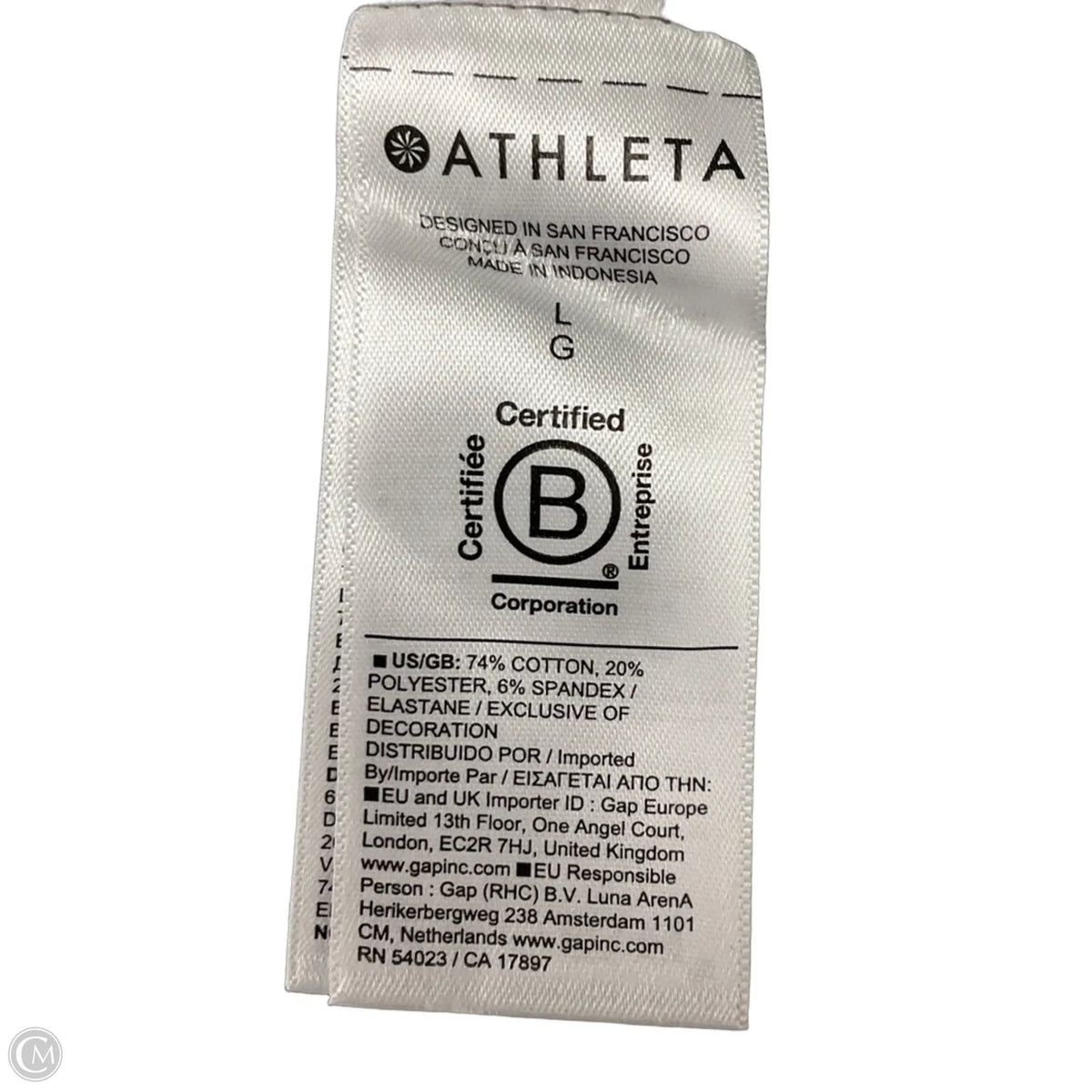 Athletic Pants By Athleta In Grey, Size: L