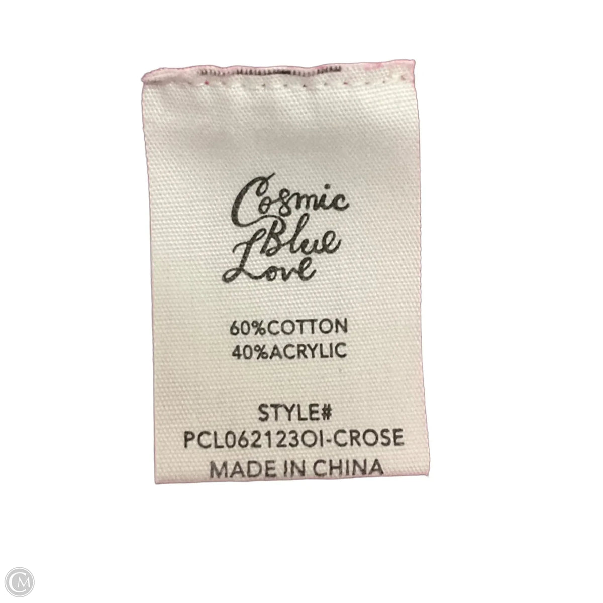Sweater By Cosmic Blue Love In Pink, Size: S