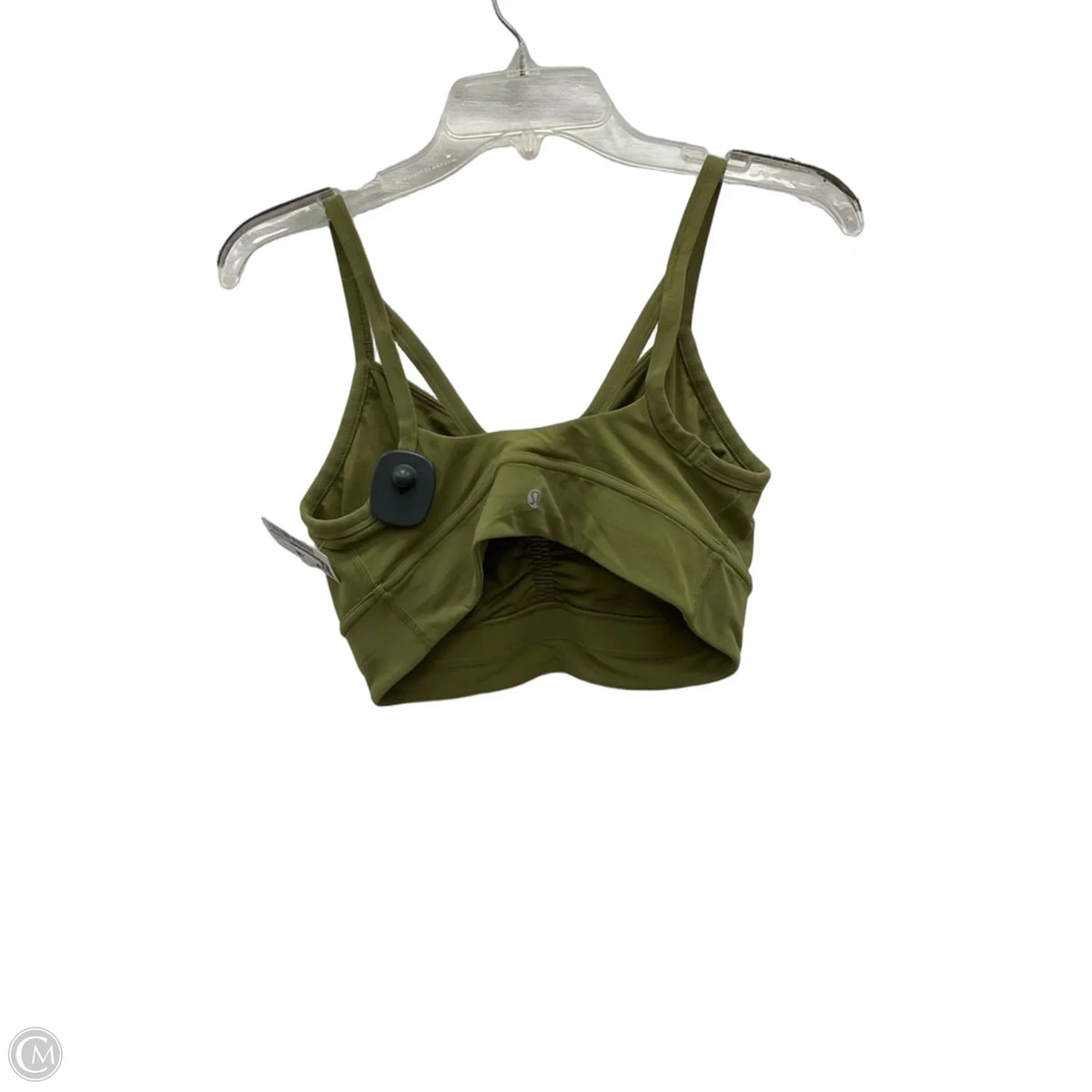 Athletic Bra By Lululemon In Green, Size: 10