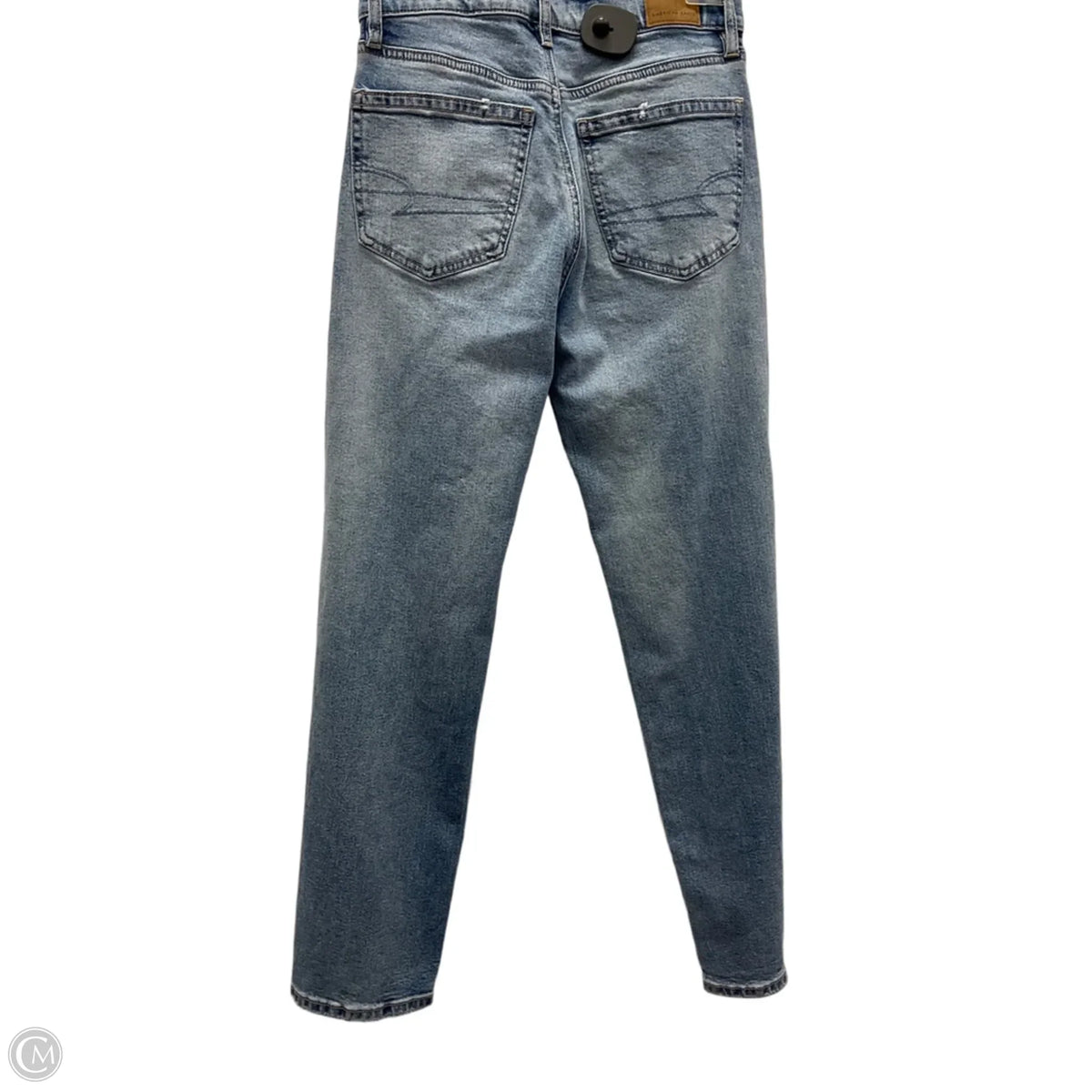Jeans Straight By American Eagle In Blue, Size: 0