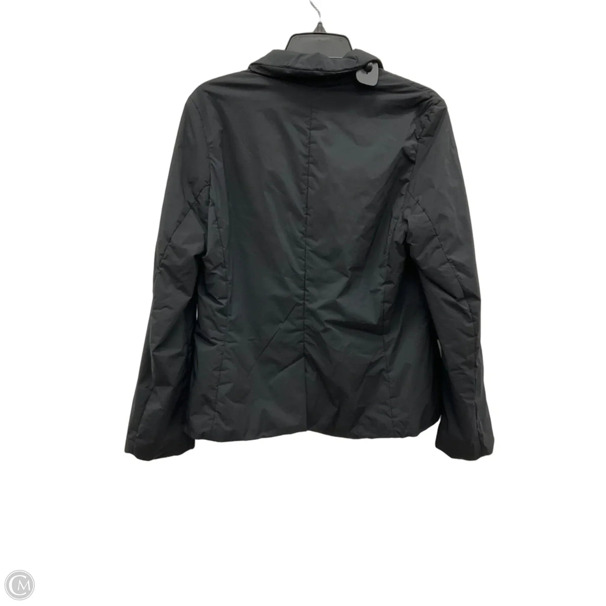 Athletic Jacket By Athleta In Black, Size: L