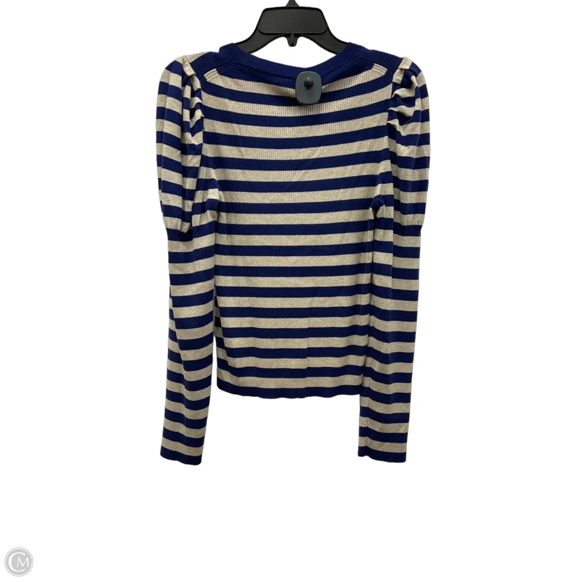 Top Long Sleeve By J. Crew In Striped Pattern, Size: L