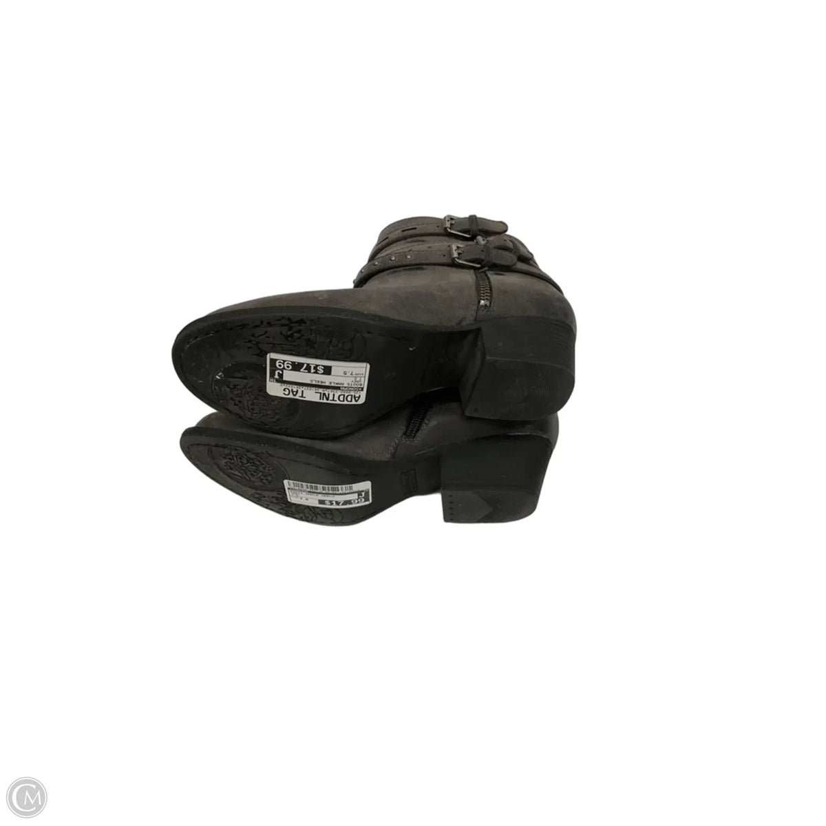 Boots Ankle Heels By Sonoma In Grey, Size: 7.5