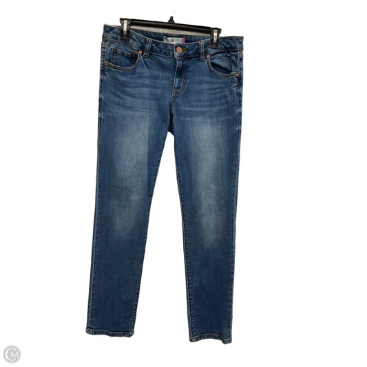 Jeans Straight By Cabi In Blue, Size: 6