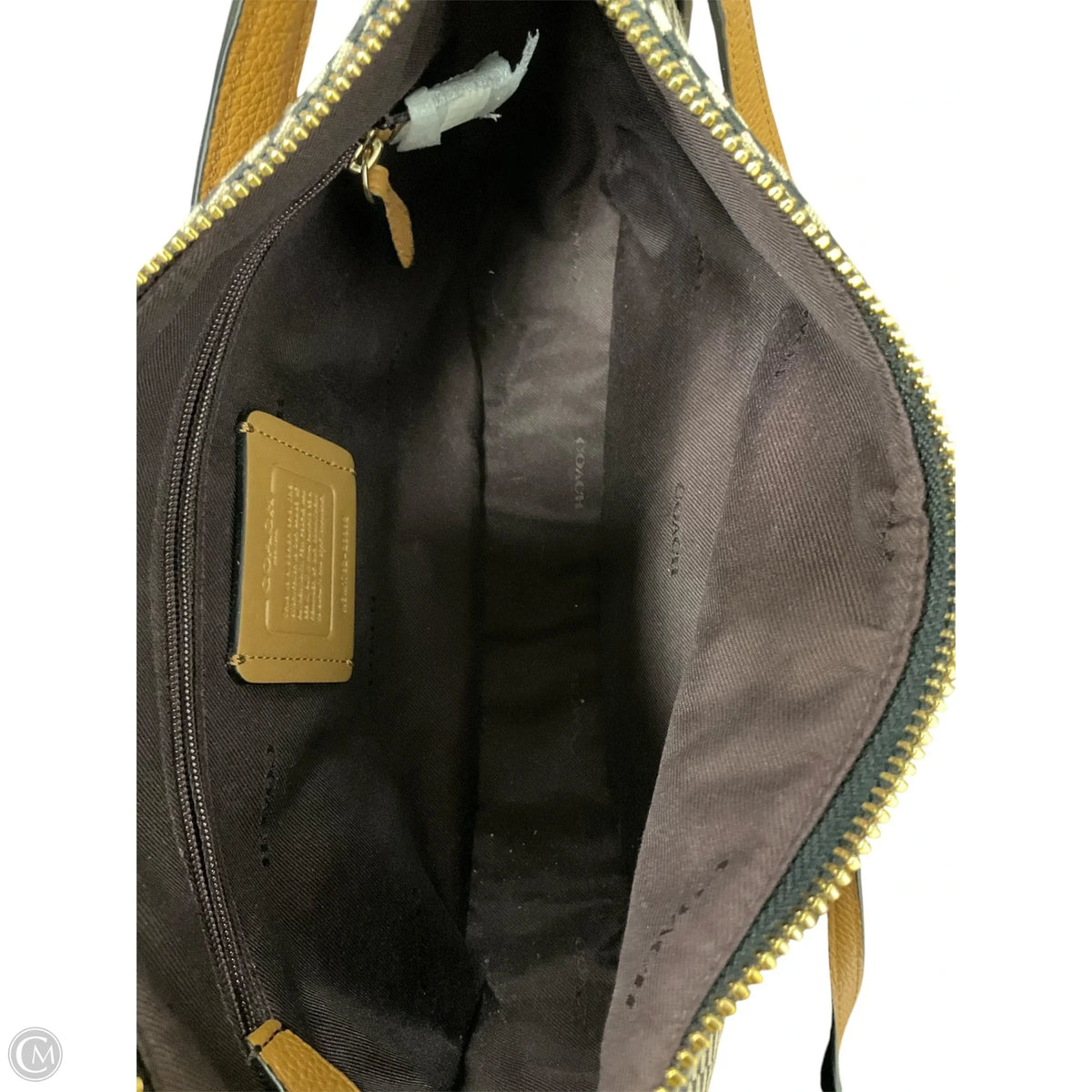 Handbag Designer By Coach, Size: Medium