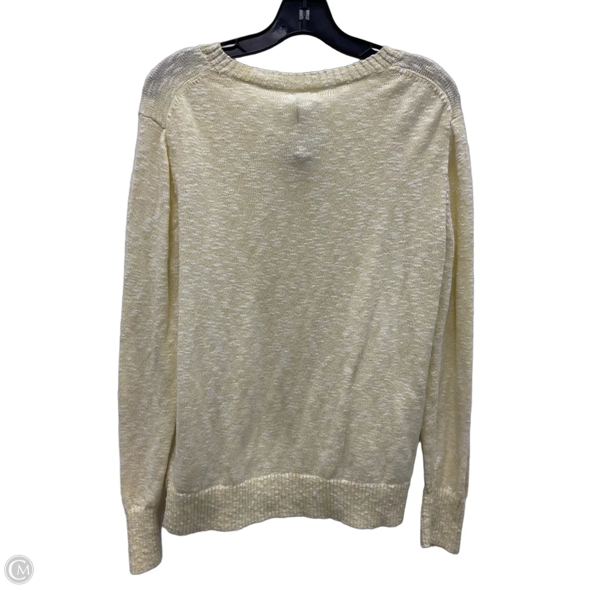 Top Long Sleeve By J. Crew In Yellow, Size: S