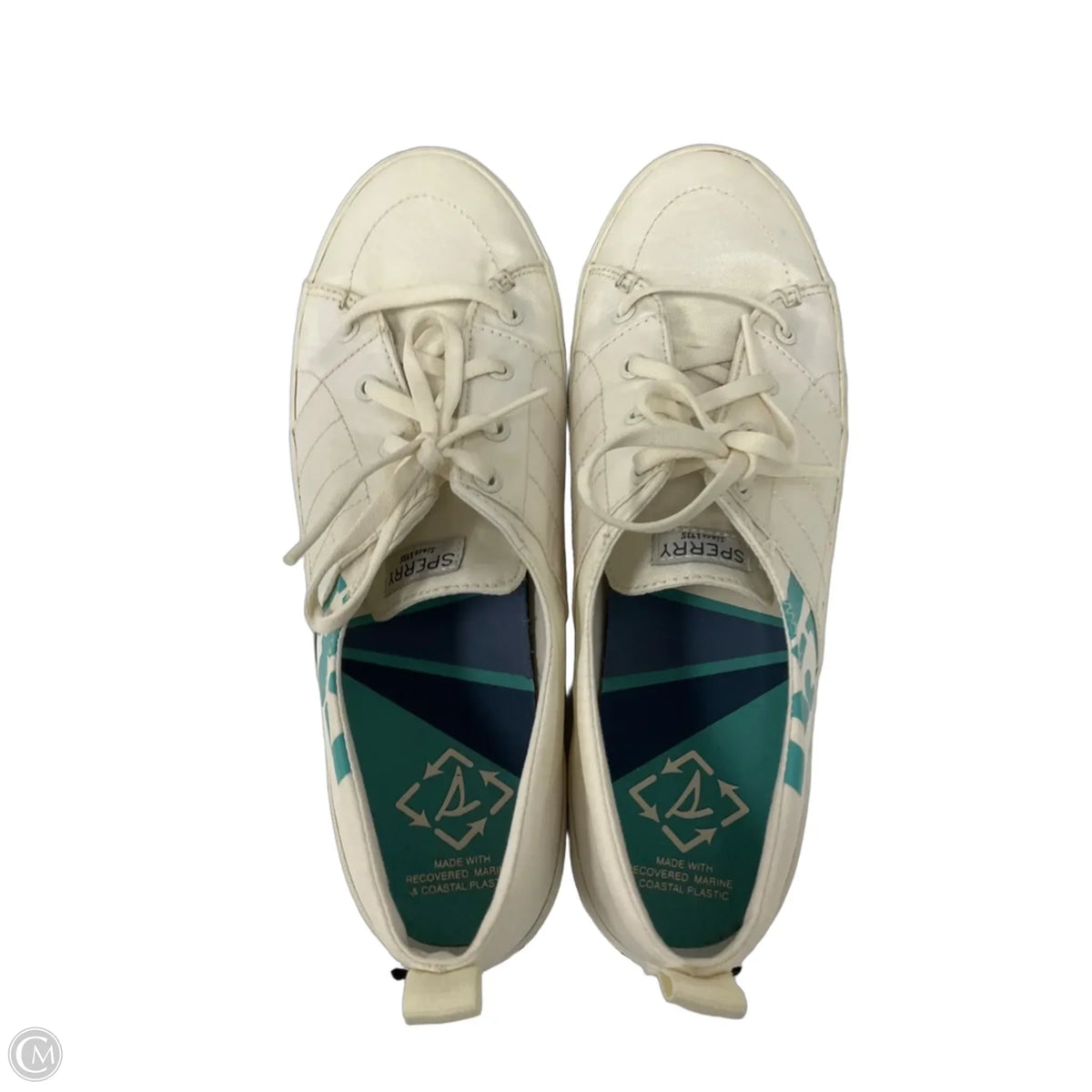 Shoes Athletic By Sperry In White, Size: 11