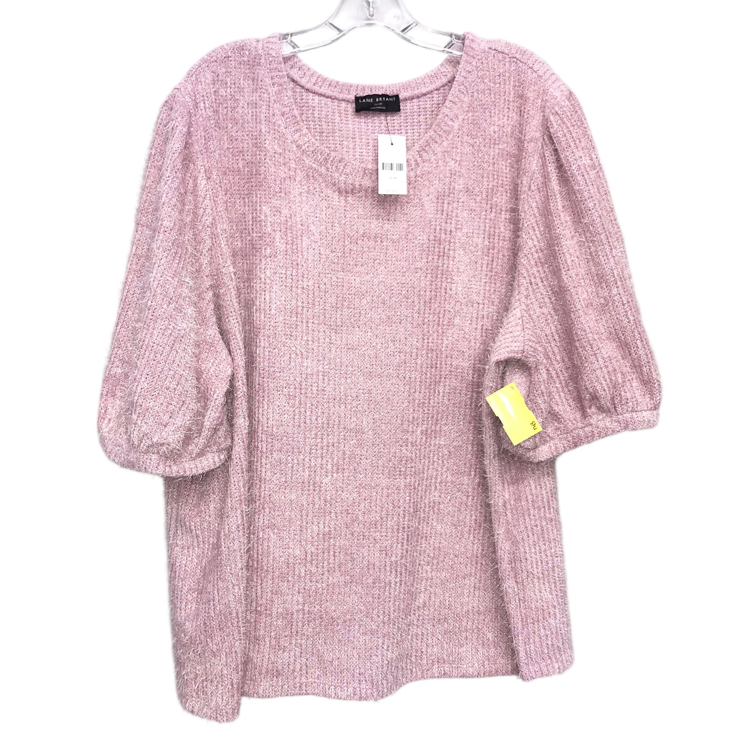 Sweater Ss By Lane Bryant In Pink, Size:4X