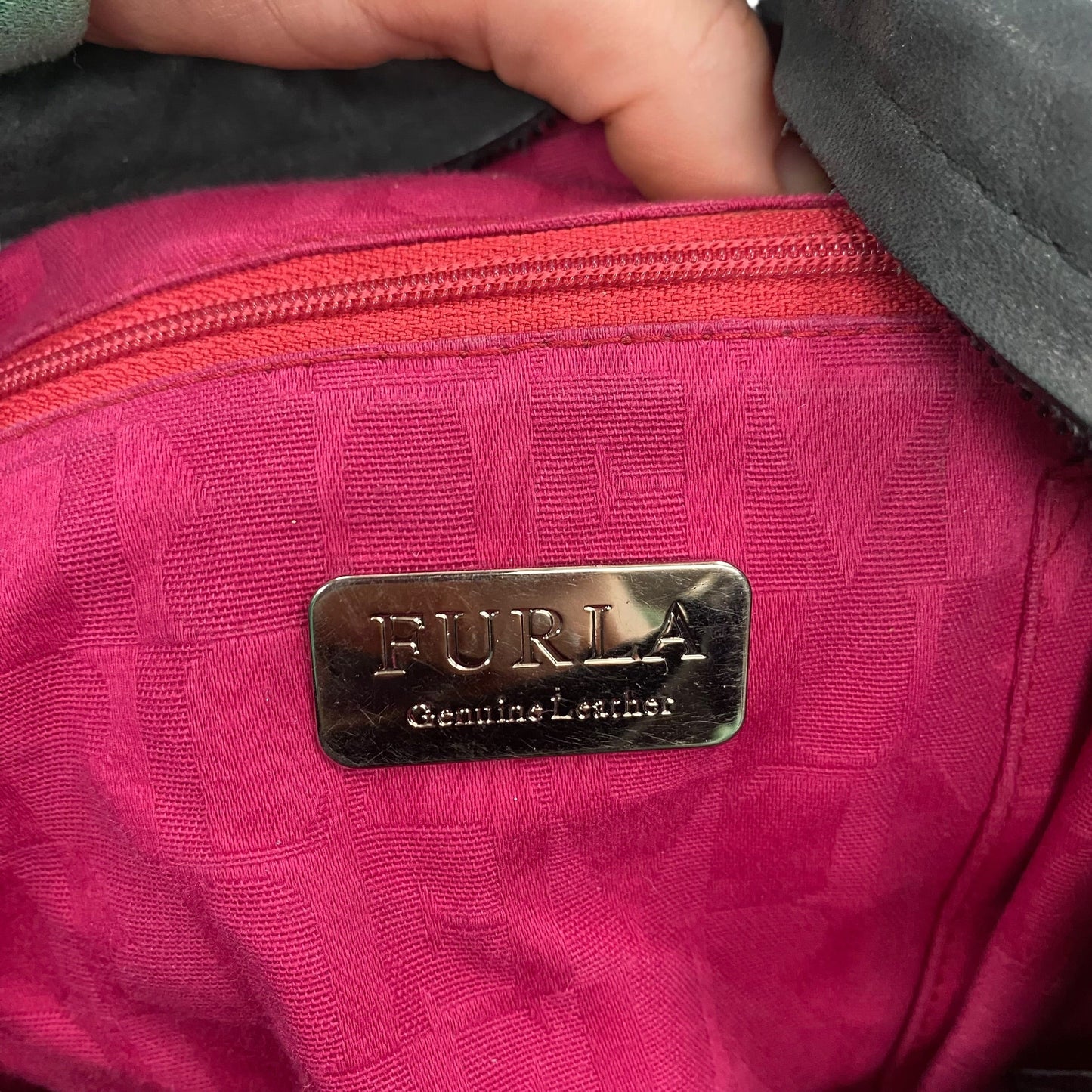 Handbag Luxury Designer By Furla, Size: Medium