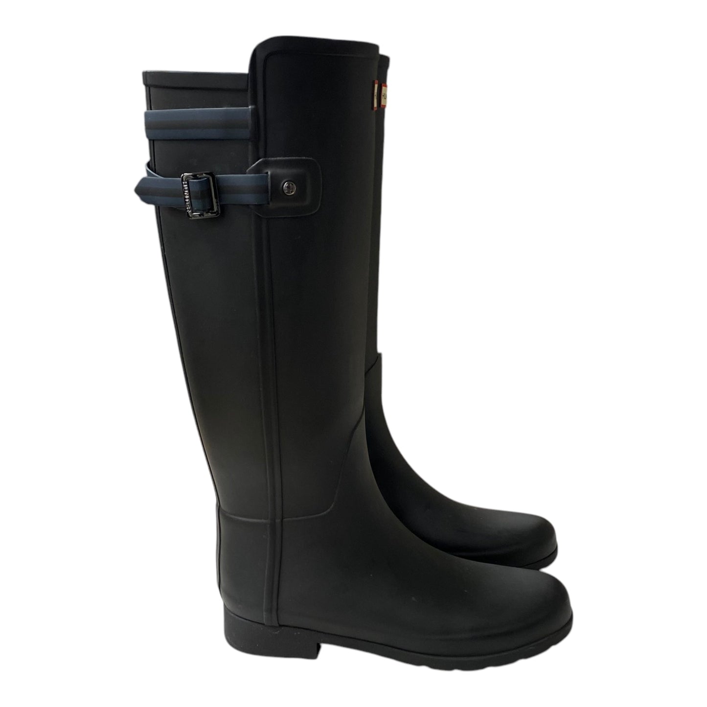 Boots Rain By Hunter In Black, Size:8