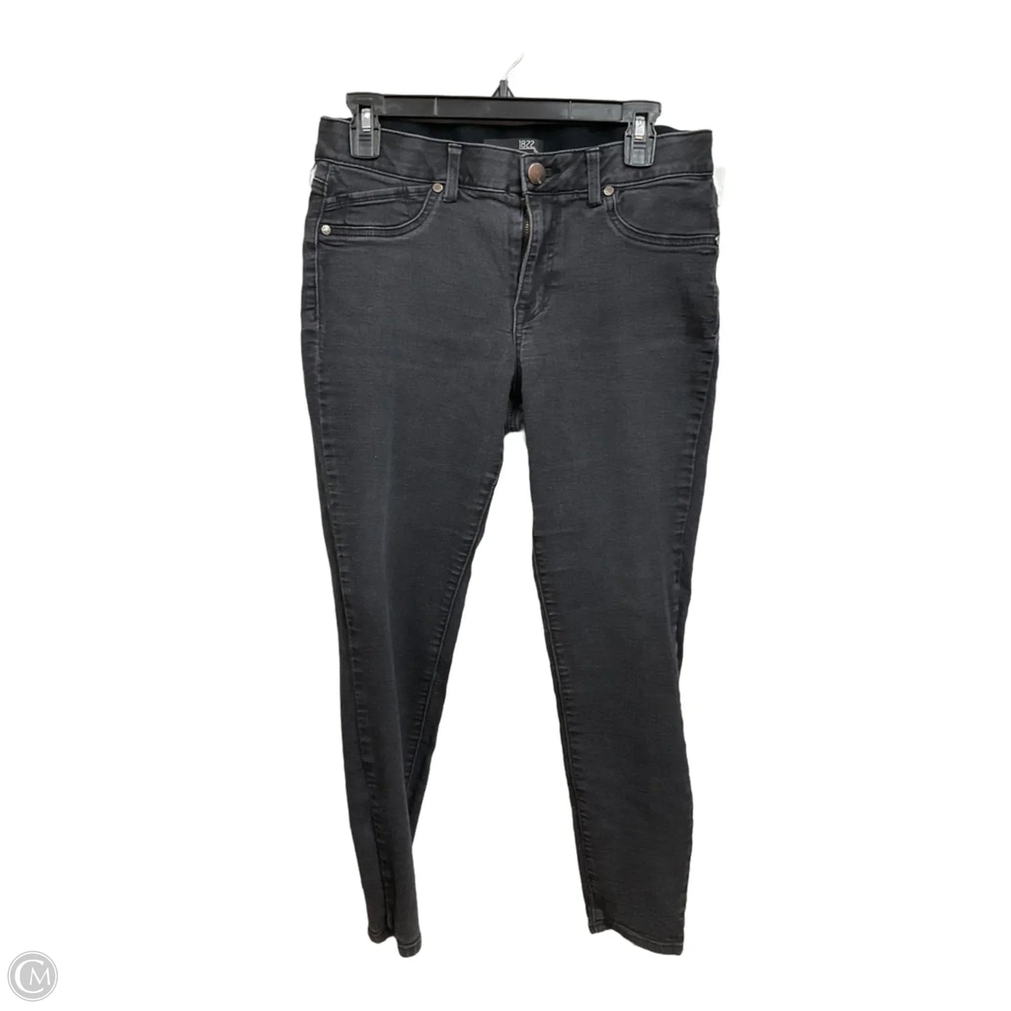 Jeans Skinny By 1822 Denim In Black Denim, Size: 12