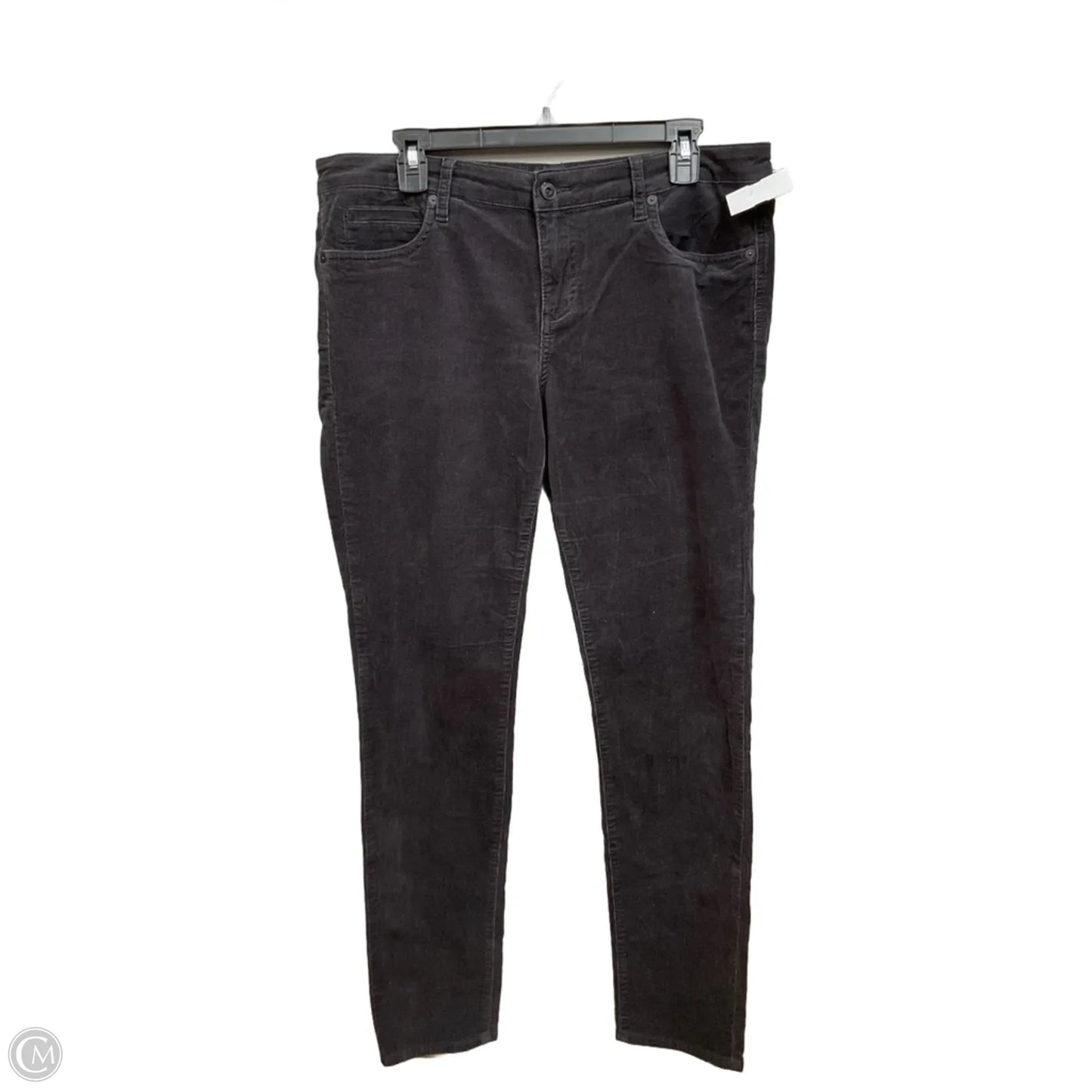 Pants Corduroy By Clothes Mentor In Grey, Size: 12