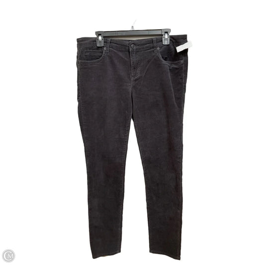 Pants Corduroy By Clothes Mentor In Grey, Size: 12