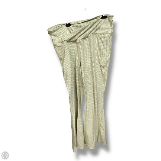 Athletic Pants By Fabletics In Checkered Pattern, Size: 3x