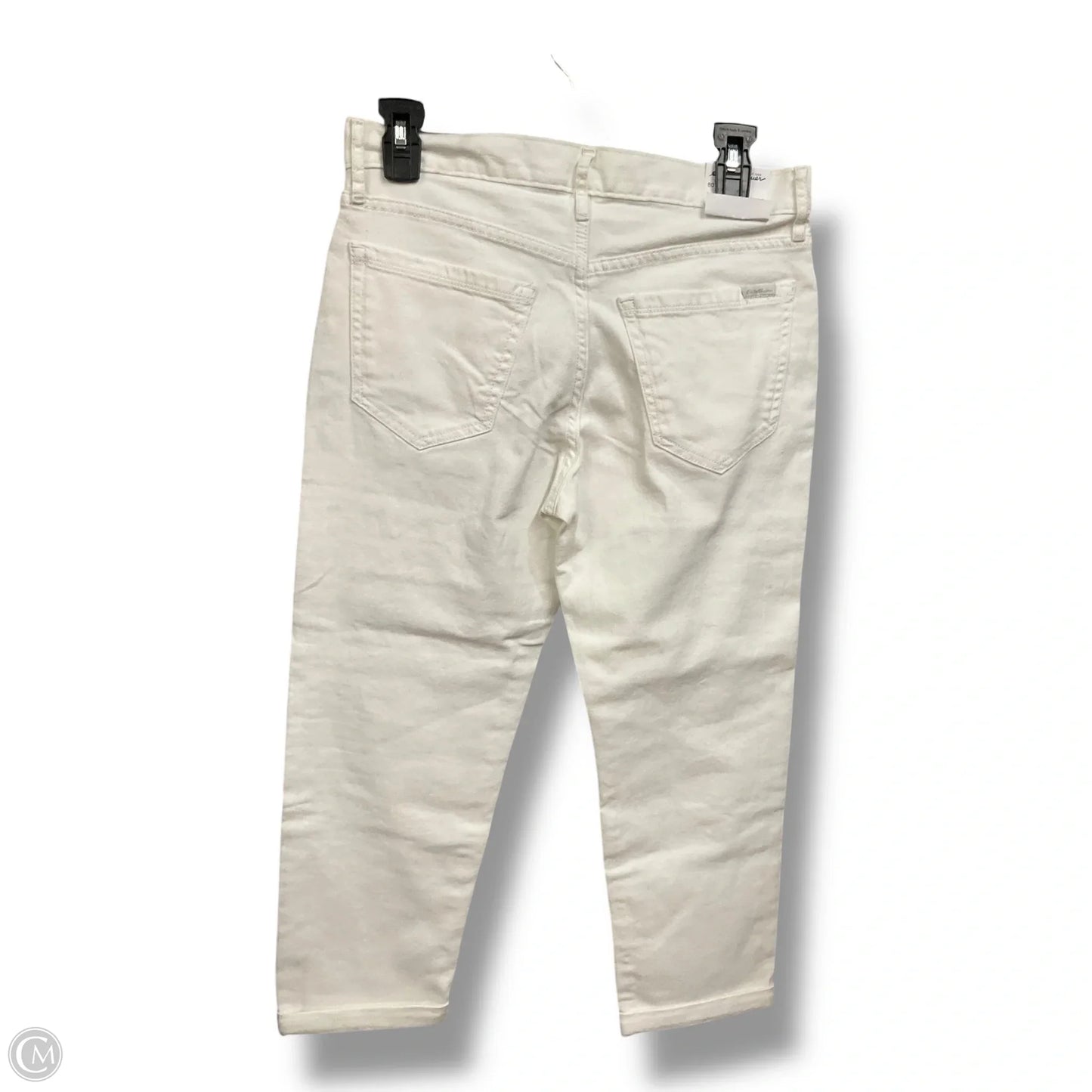 Jeans Boyfriend By Eddie Bauer In White, Size: 4