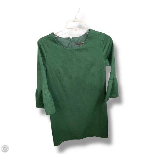 Dress Casual Midi By Banana Republic In Green, Size: Xs