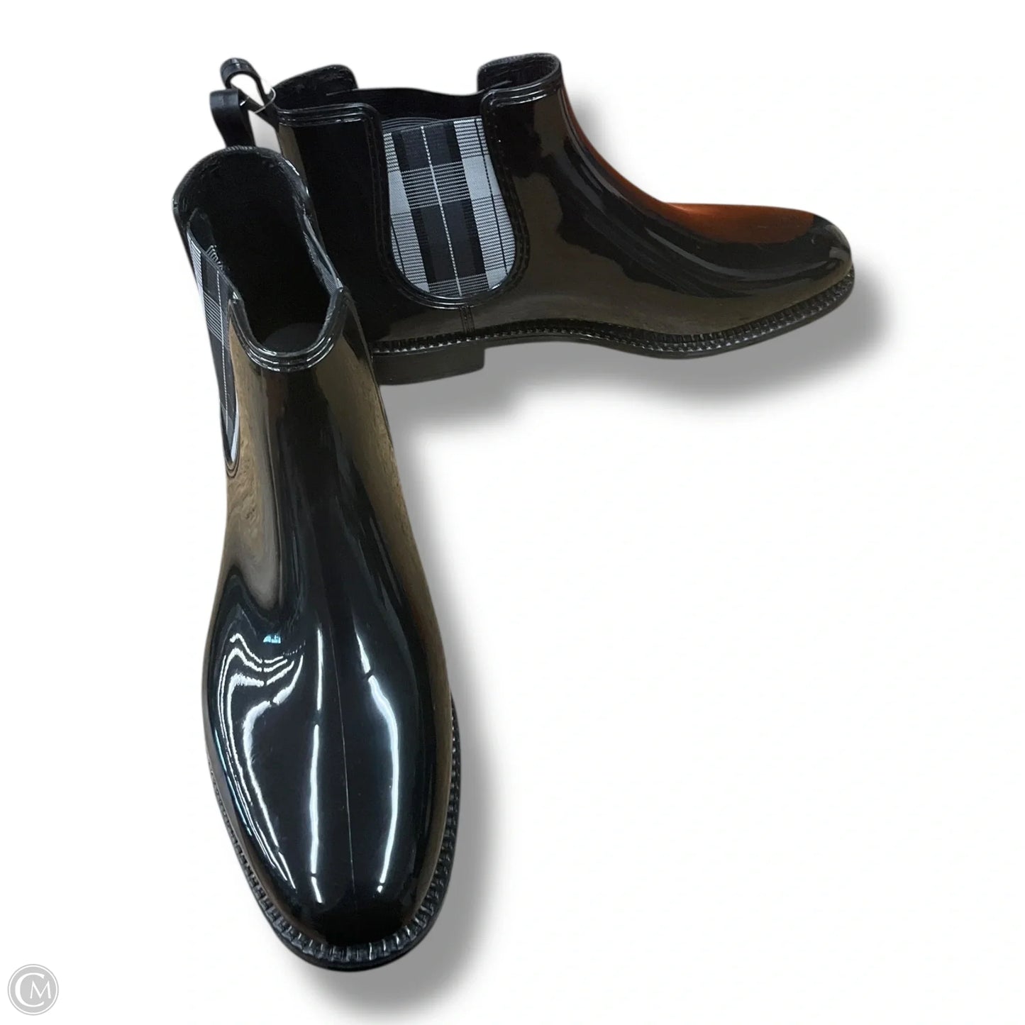 Boots Rain By Clothes Mentor In Black, Size: 10