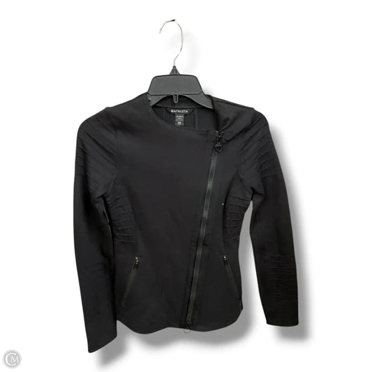 Athletic Jacket By Athleta In Black, Size: Xxs