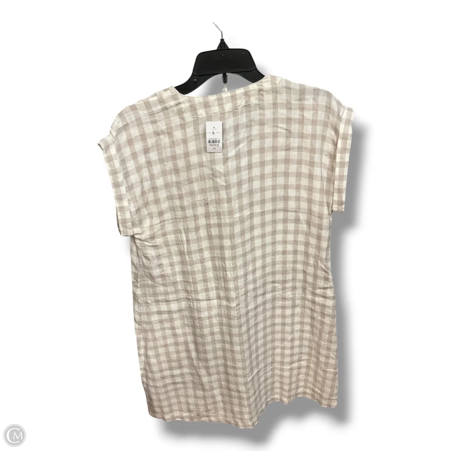 Dress Casual Short By Lou And Grey In Checkered Pattern, Size: Xs