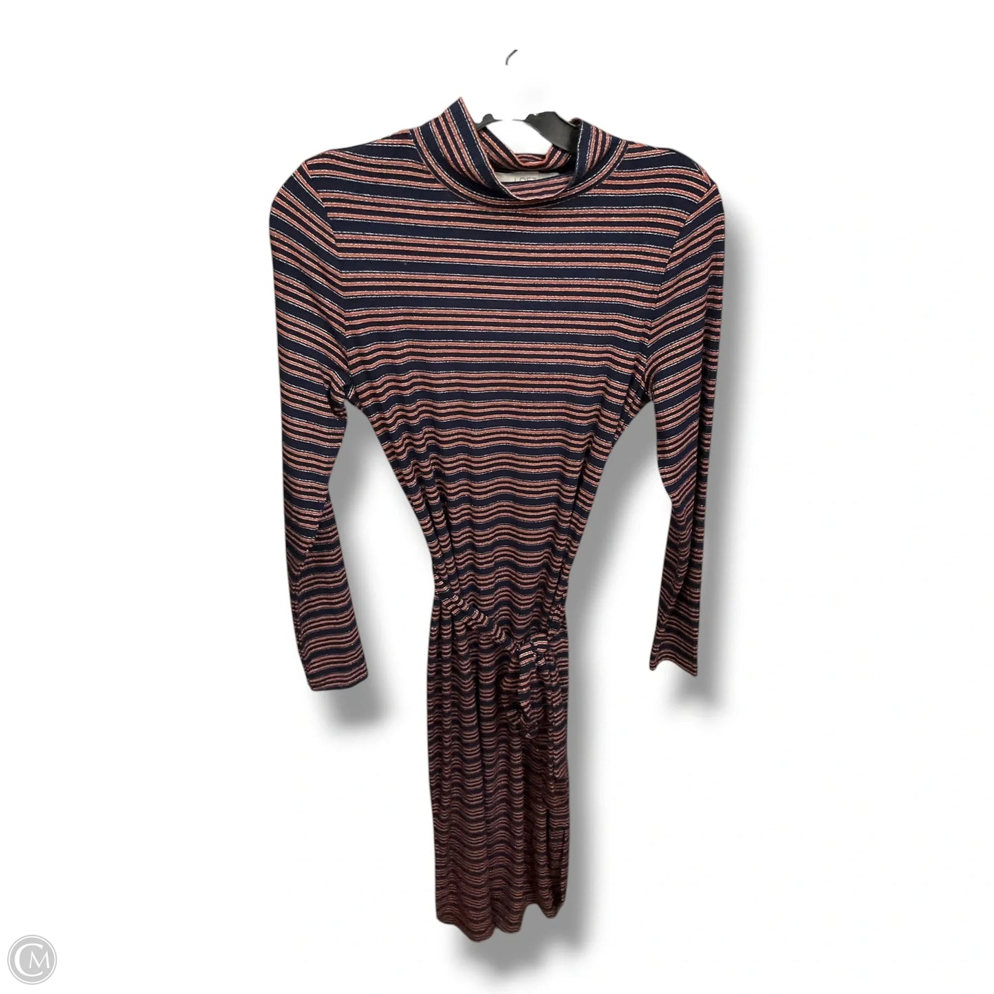 Dress Casual Maxi By Loft In Striped Pattern, Size: Xs