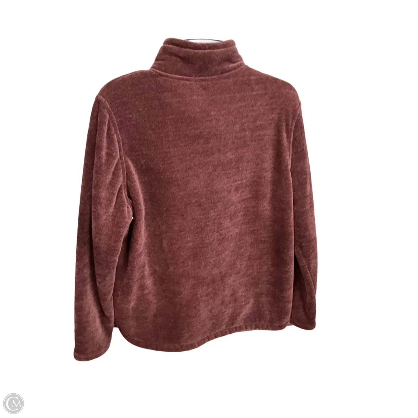 Jacket Shirt By 32 Degrees In Maroon, Size: L