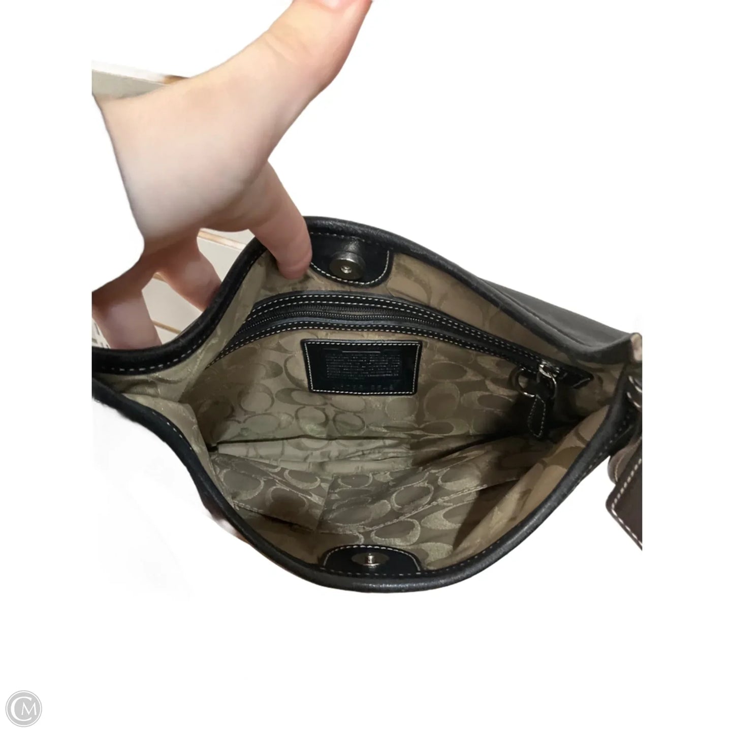 Handbag Designer By Coach, Size: Medium