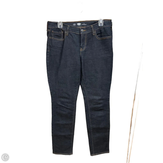 Jeans Skinny By Old Navy In Blue Denim, Size: 8