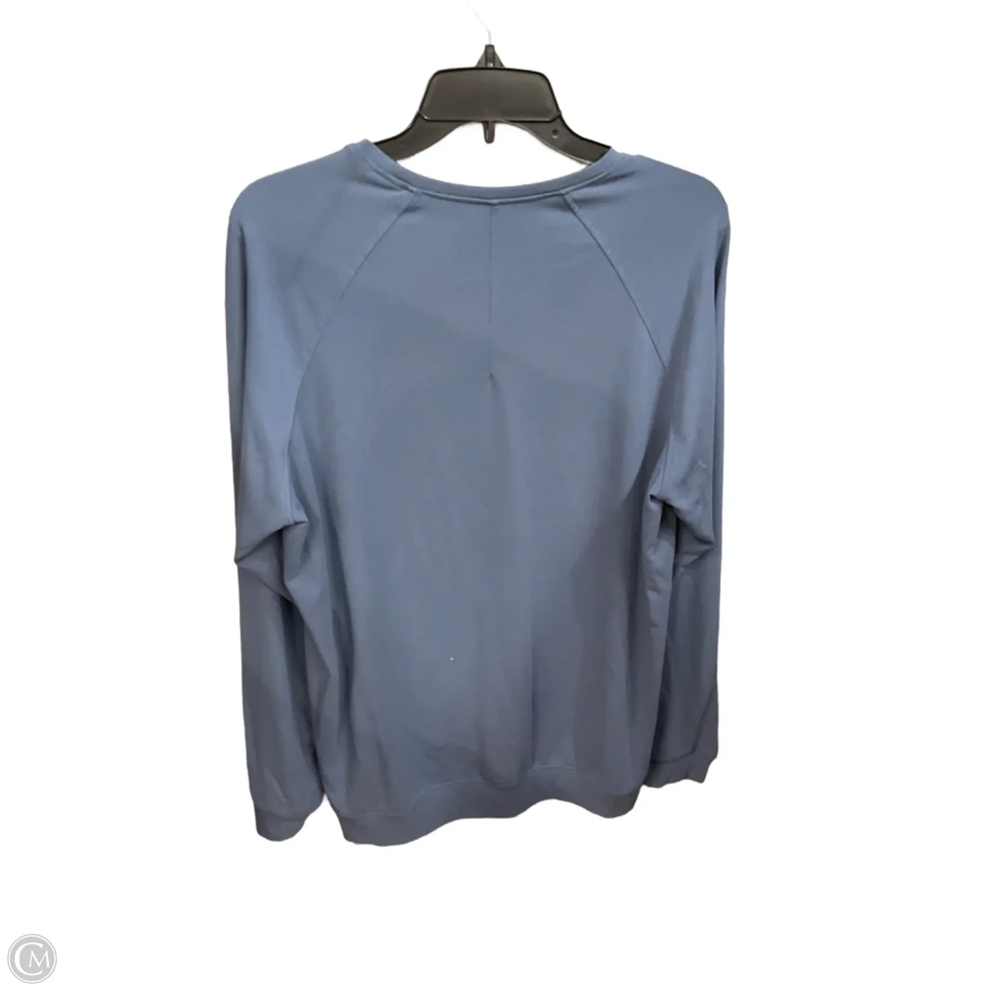 Top Long Sleeve Basic By Cozy In Blue, Size: L