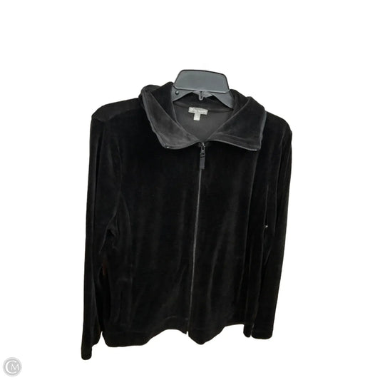 Jacket Other By Talbots In Black, Size: Lp