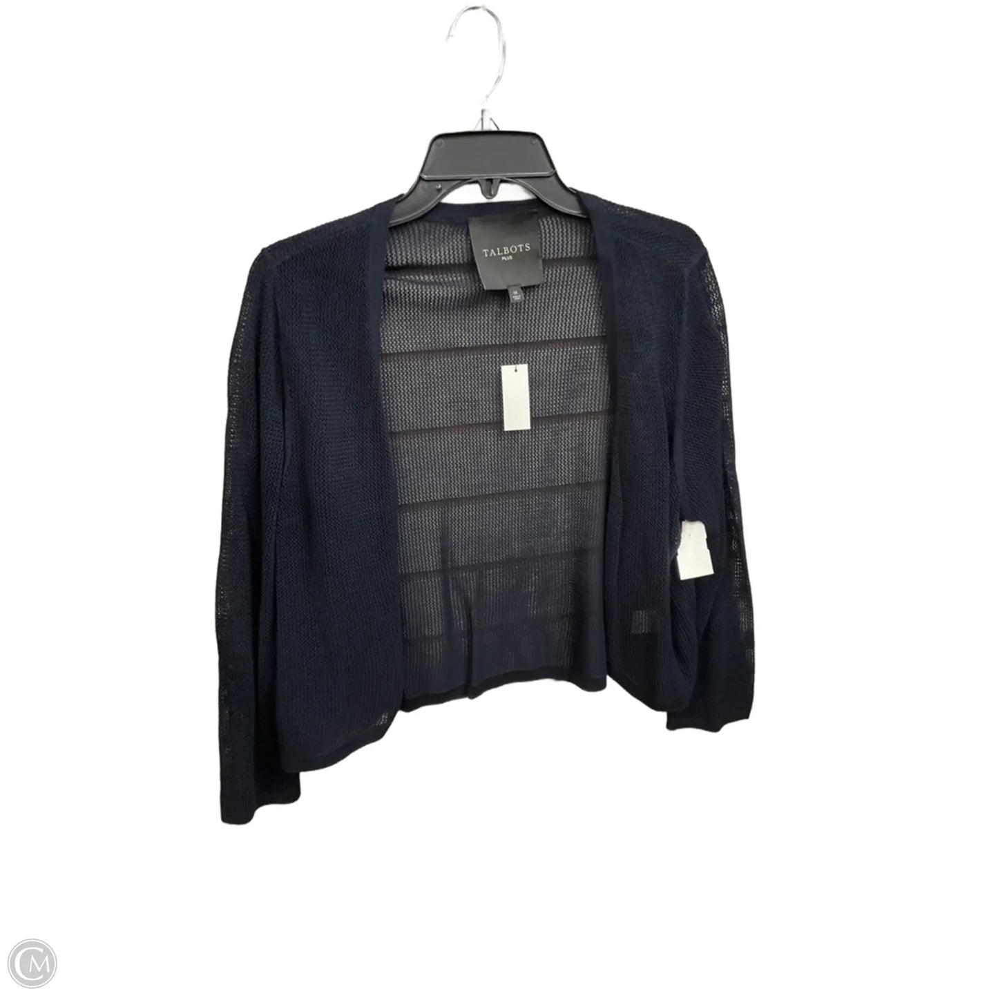 Cardigan By Talbots In Blue, Size: 1x