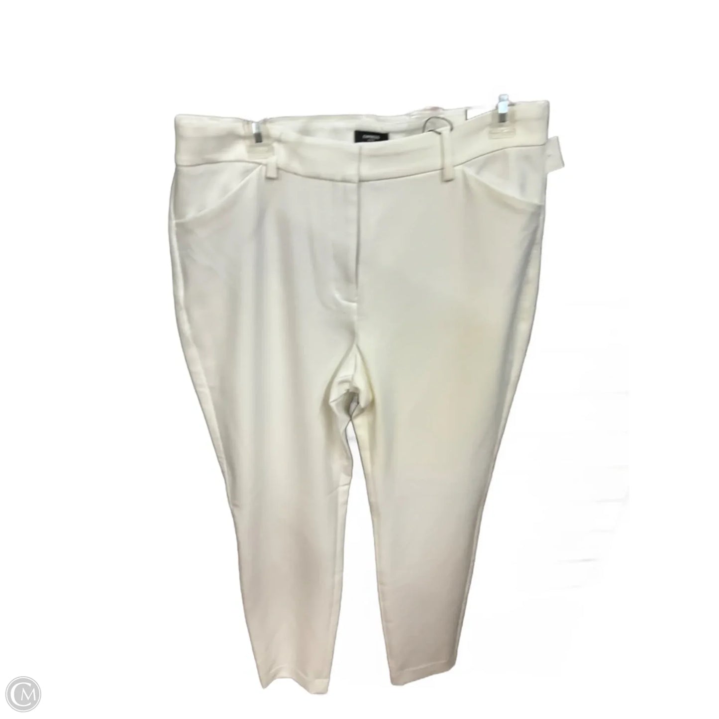 Pants Dress By Express In White, Size: 12l