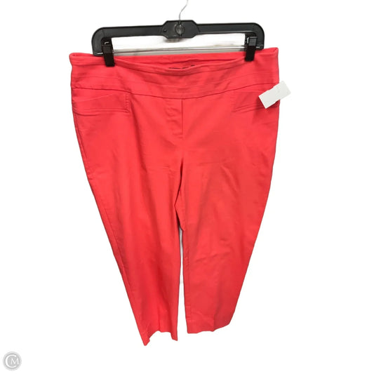 Pants Dress By Zac And Rachel In Coral, Size: 14