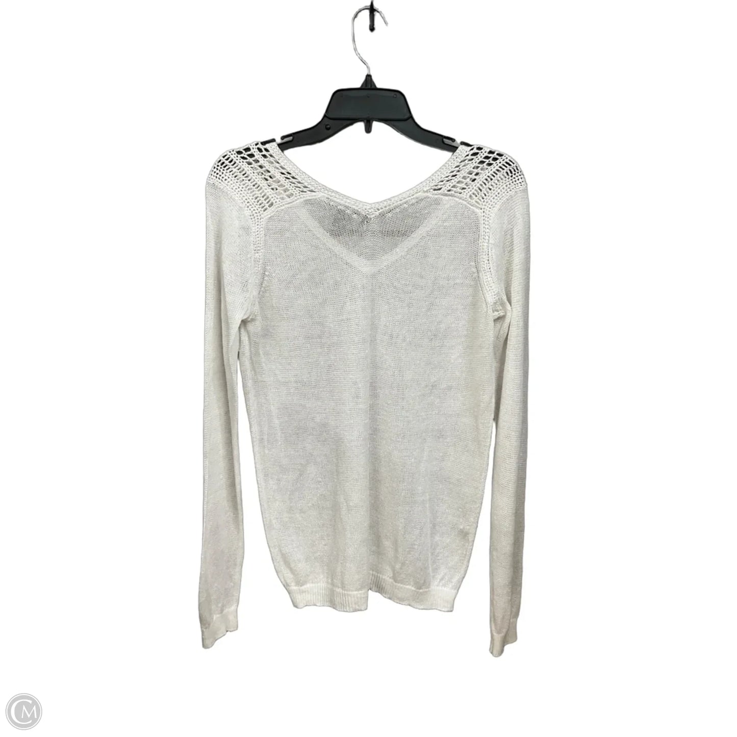 Top Long Sleeve By Tommy Bahama In White, Size: M