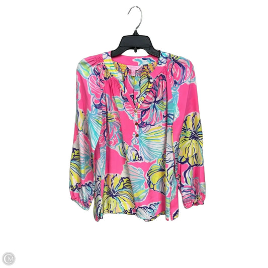 Blouse Designer By Lilly Pulitzer In Multi-colored, Size: S