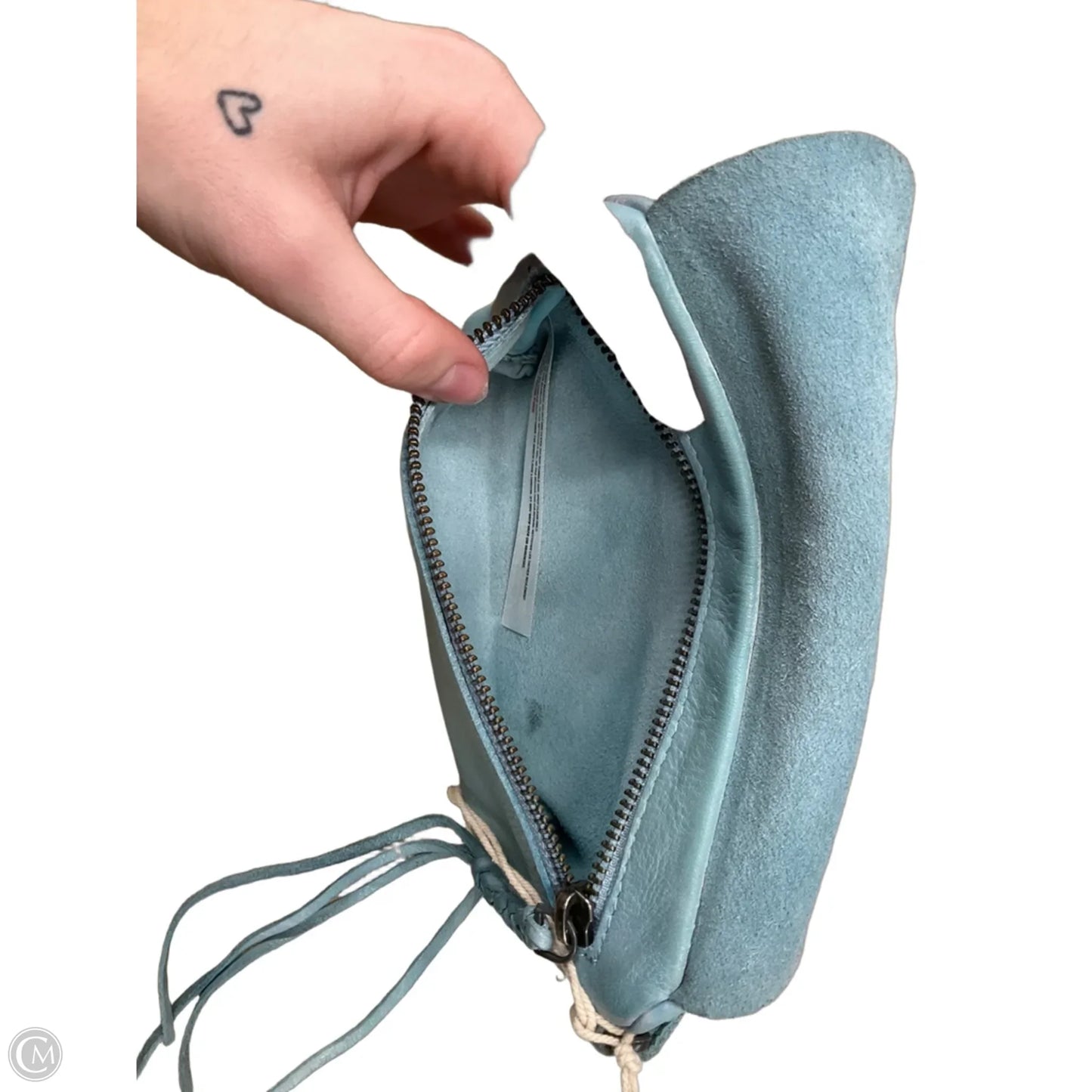 Crossbody Leather By Free People, Size: Small