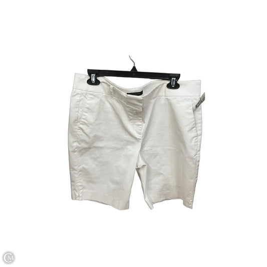 Shorts By Ann Taylor In White, Size: 12