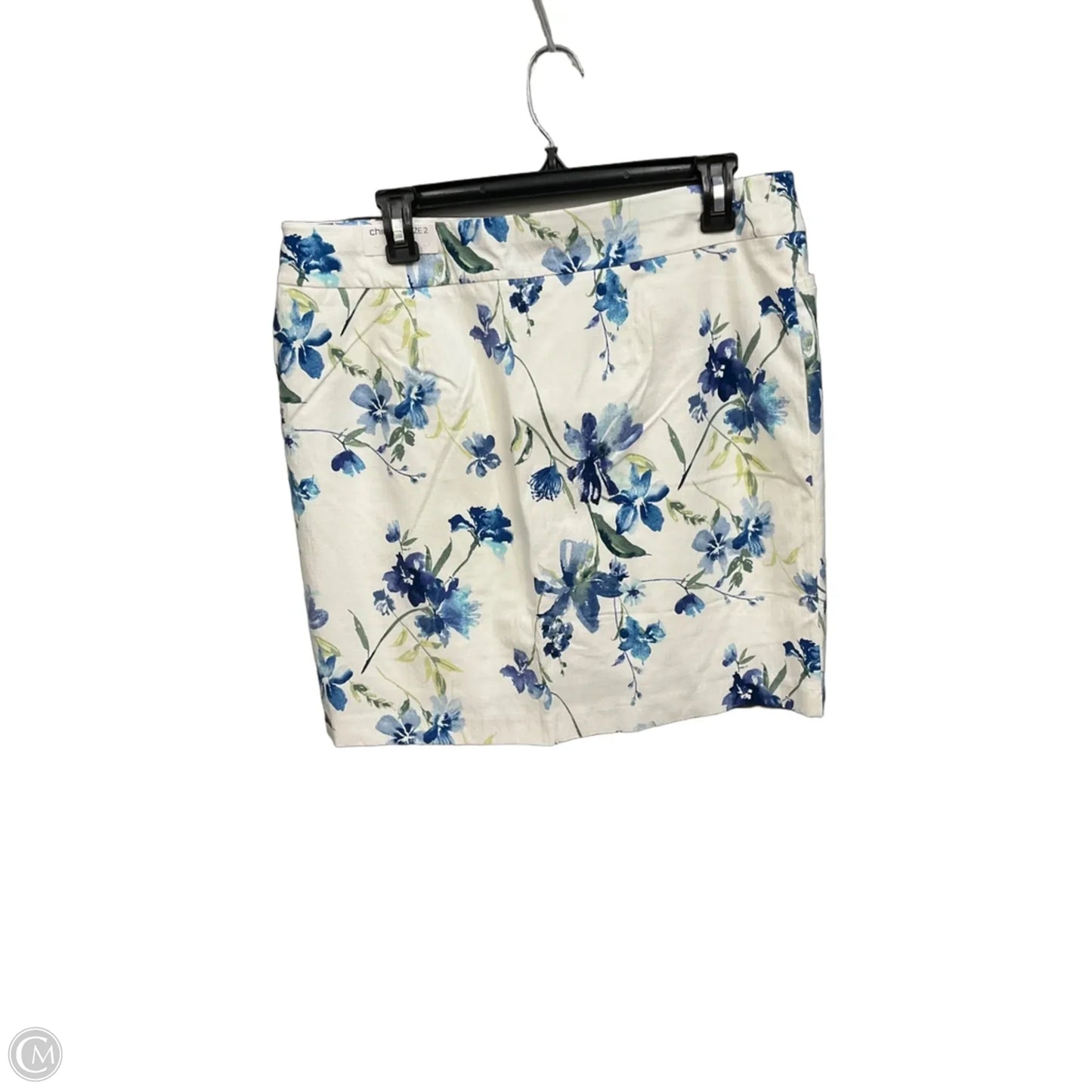 Skort By Chicos In Floral Print, Size: 12