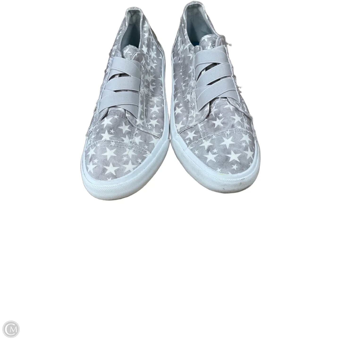 Shoes Sneakers By Blowfish In Grey & White, Size: 8