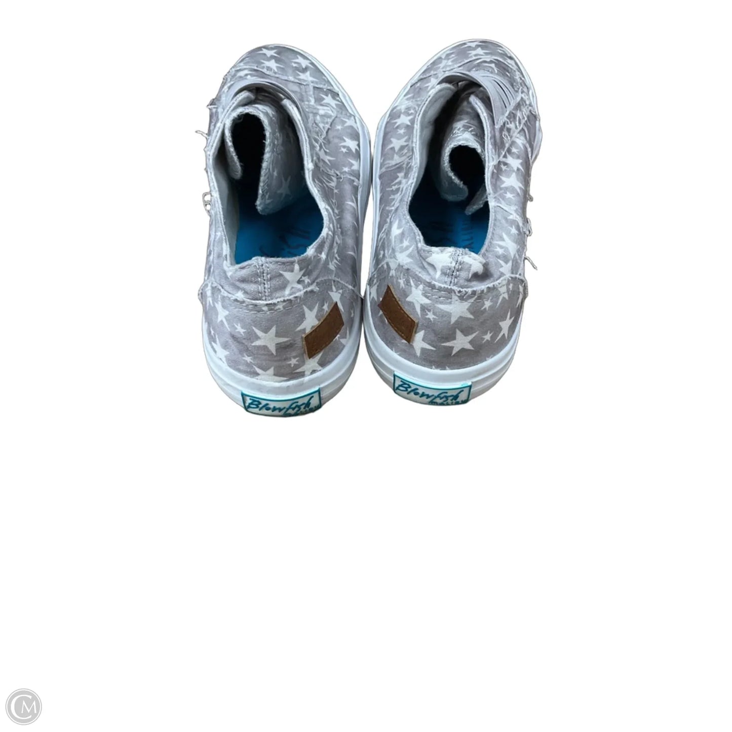 Shoes Sneakers By Blowfish In Grey & White, Size: 8