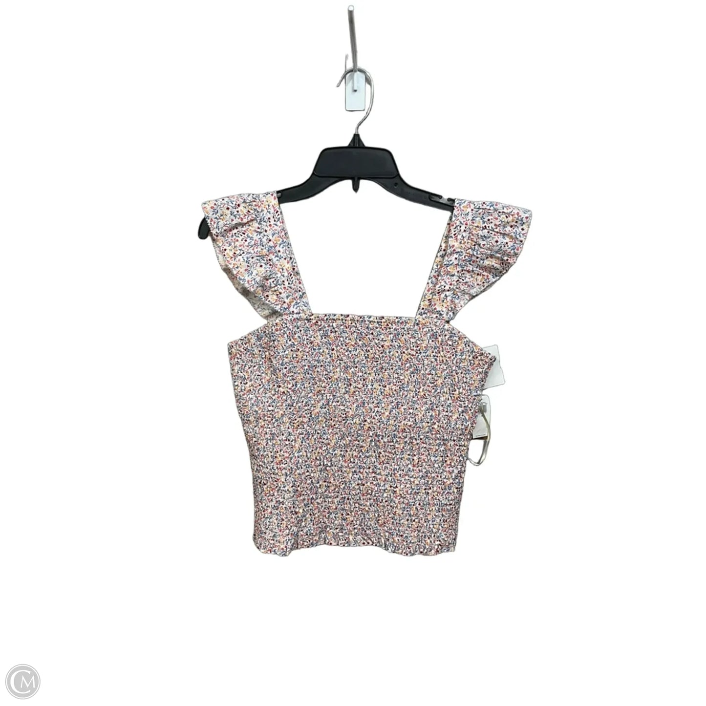 Top Sleeveless By Old Navy In Floral Print, Size: M